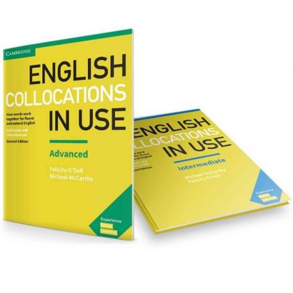 Bộ 2 cuốn English Collocations in Use Intermediate + Advanced ( Mới nhất)