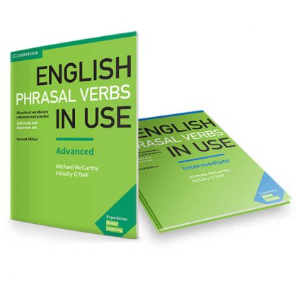 Bộ 2 cuốn English phrasal verbs in use Intermediate + Advanced
