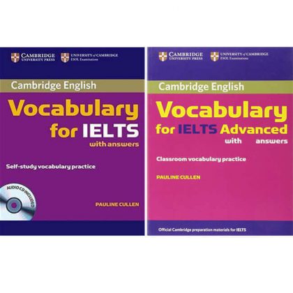 [Hot] Combo 2 cuốn Cambridge Vocabulary, Vocabulary Advanced For IELTS