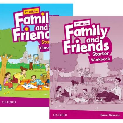 [Mới Nhất] Bộ 2 Cuốn Family And Friends tập <strong> STARTER -2nd </strong>Class Book + WorkBook