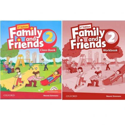 [Mới Nhất] Bộ Family And Friends <Strong>tập 2 -2nd </strong>Class Book + WorkBook