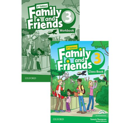[Mới Nhất] Bộ 2 Cuốn Family And Friends<strong> tập 3 -2nd </strong>Class Book + WorkBook
