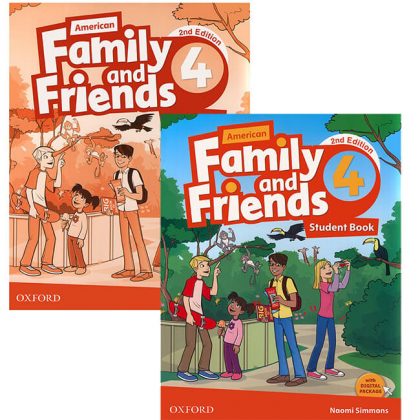 [Mới Nhất] Bộ 2 Cuốn Family And Friends <strong>tập 4 -2nd </strong>Class Book + WorkBook