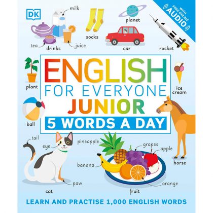 <strong>(Ebook)</strong> English for Everyone Junior: 5 Words a Day: Learn and Practice 1,000 English Words
