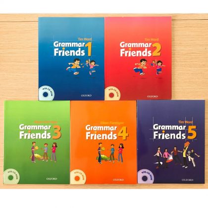 Combo 5 sách Grammar Friends 1 2 3 4 5 - Ngữ Pháp Tiếng Anh Cho Trẻ Em