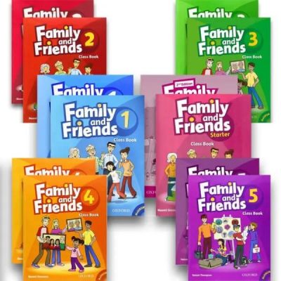 [Mới Nhất] Combo 6 Bộ Family and Friends 1, 2, 3, 4, 5, Starter- <strong> 1st Edition </strong>Class Book + WorkBook