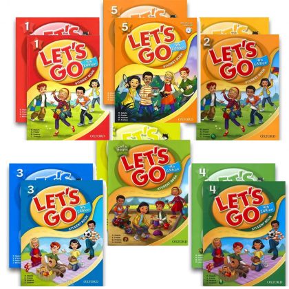 Combo 6 Bộ: Let’s Go Begin, 1, 2, 3, 4, 5 - 4th Edition - (Work Book + Student Book)