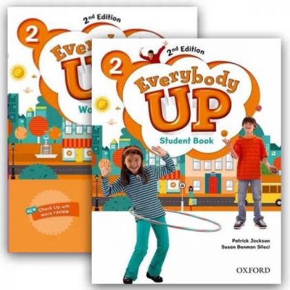 Bộ 2 Cuốn: Everybody Up 2 phiên bản 2nd Edition (Student Book + Workbook)