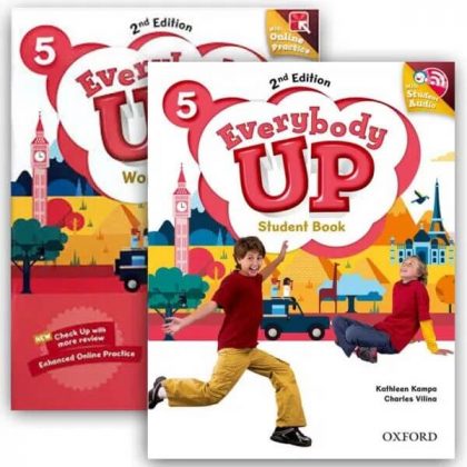 Bộ 2 Cuốn: Everybody Up 5 phiên bản 2nd Edition (Student Book + Workbook)