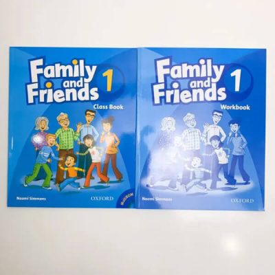 [Mới Nhất] Bộ 2 Cuốn Family And Friends <Strong>tập 1 </strong>Class Book + WorkBook