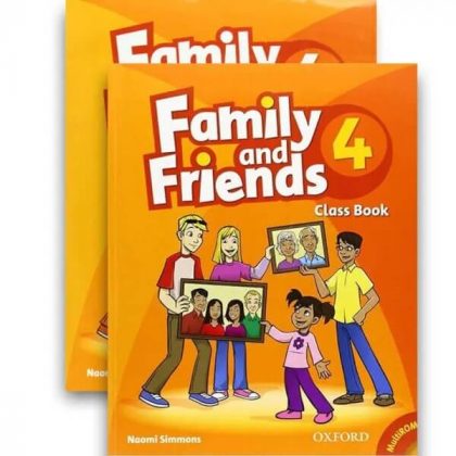 [Mới Nhất] Bộ 2 Cuốn Family And Friends <strong>tập 4 </strong>Class Book + WorkBook