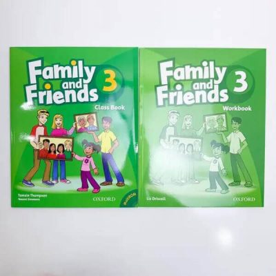 [Mới Nhất] Bộ 2 Cuốn Family And Friends<strong> tập 3 </strong>Class Book + WorkBook