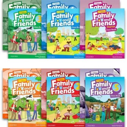 [Mới Nhất] Combo 6 Bộ Family and Friends 1, 2, 3, 4, 5, Starter- <strong> 2nd Edition </strong>Class Book + WorkBook